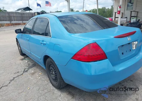 2007 Honda Accord 2.4 Se из США, поврежденный, VIN 1HGCM56367A084069